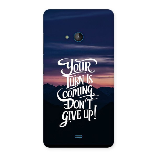 Your Turn Back Case for Lumia 540