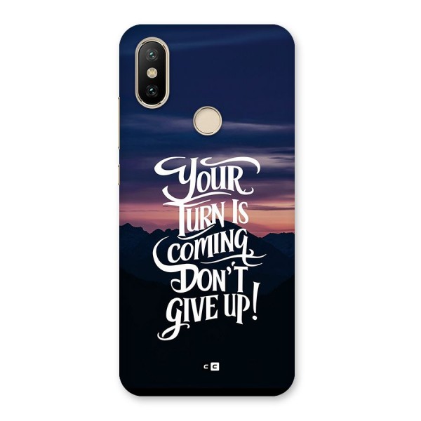 Your Turn Back Case for Mi A2