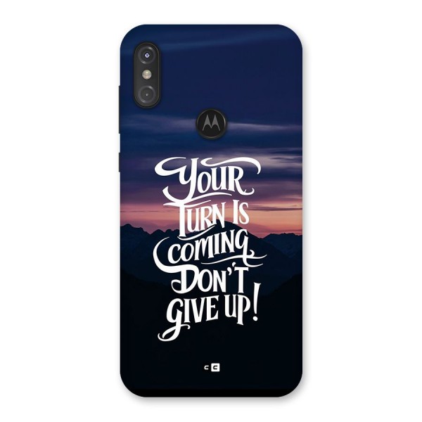 Your Turn Back Case for Motorola One Power