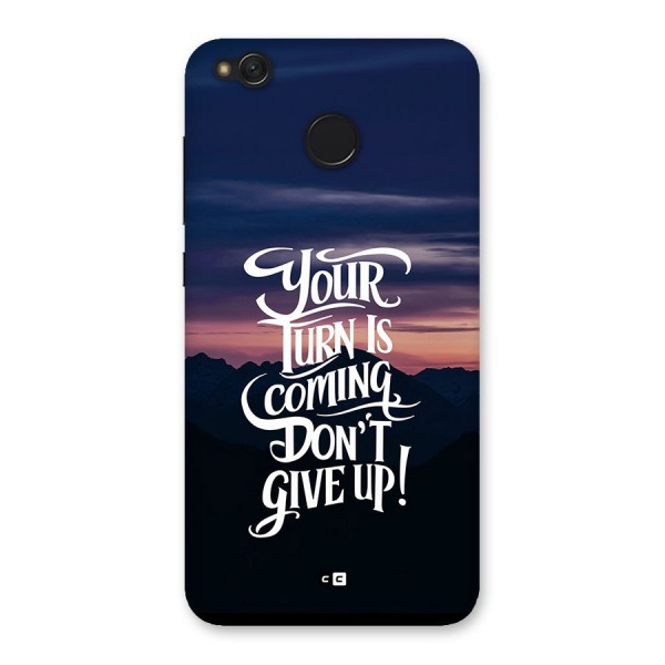 Your Turn Back Case for Redmi 4