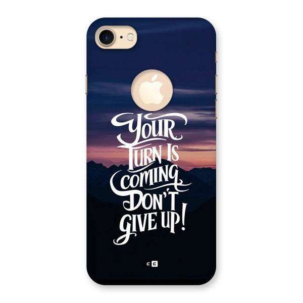 Your Turn Back Case for iPhone 8 Logo Cut