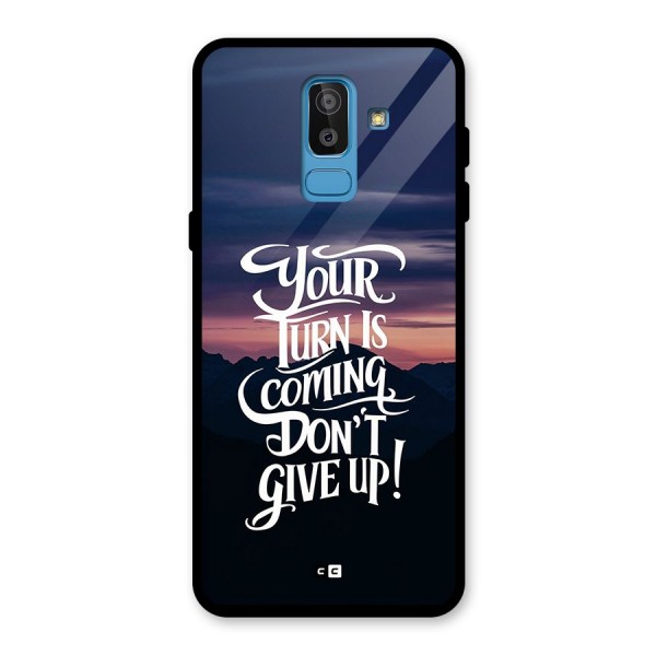 Your Turn Glass Back Case for Galaxy J8