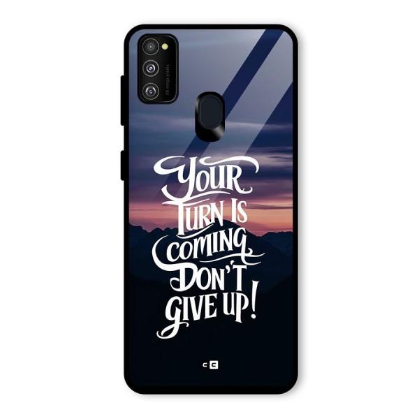 Your Turn Glass Back Case for Galaxy M30s