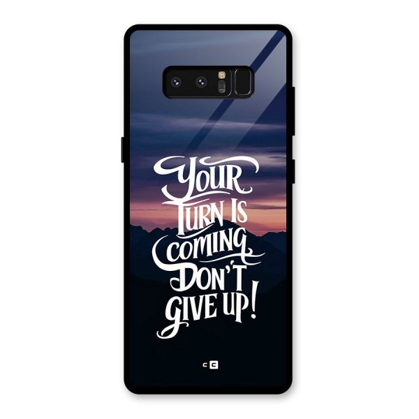 Your Turn Glass Back Case for Galaxy Note 8