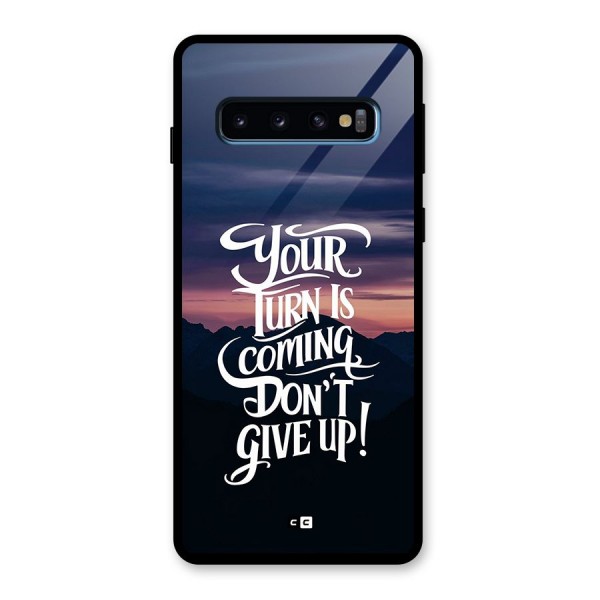 Your Turn Glass Back Case for Galaxy S10