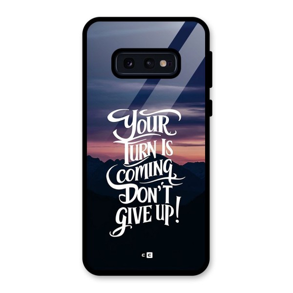 Your Turn Glass Back Case for Galaxy S10e