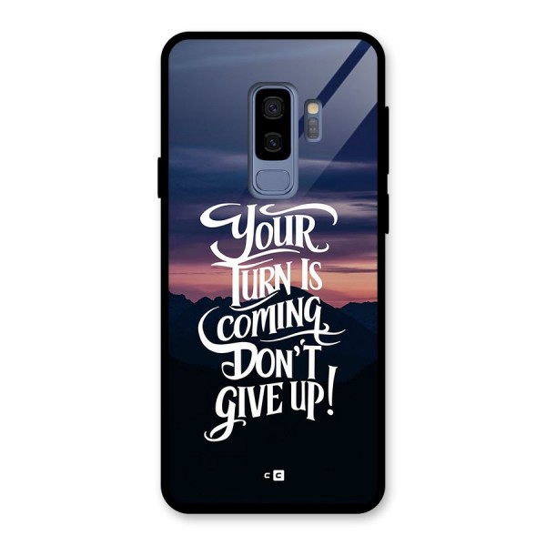 Your Turn Glass Back Case for Galaxy S9 Plus