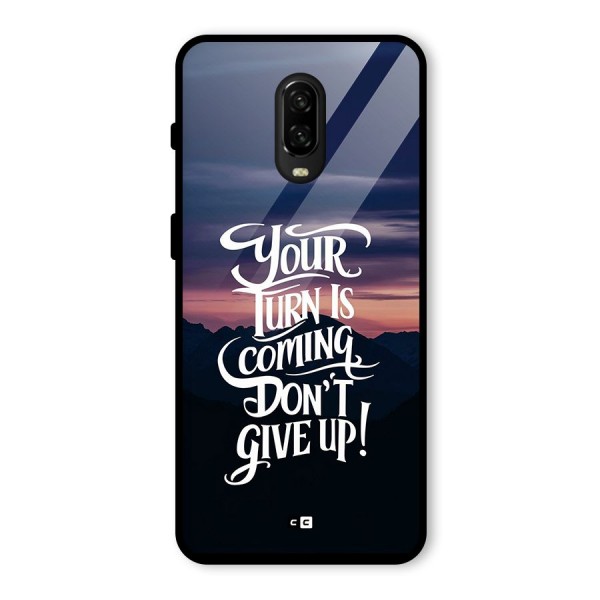 Your Turn Glass Back Case for OnePlus 6T