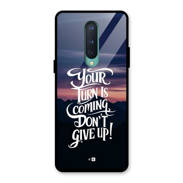 Your Turn Glass Back Case for OnePlus 8