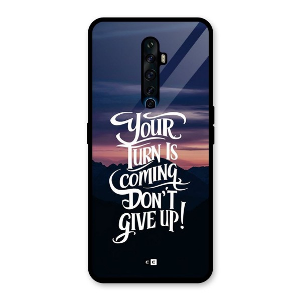 Your Turn Glass Back Case for Oppo Reno2 F