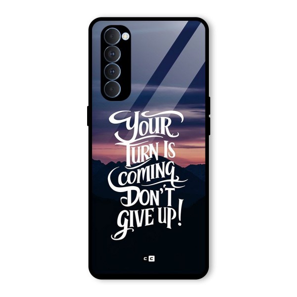 Your Turn Glass Back Case for Oppo Reno4 Pro