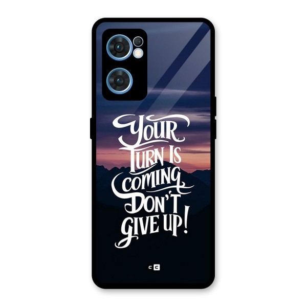 Your Turn Glass Back Case for Oppo Reno7 5G