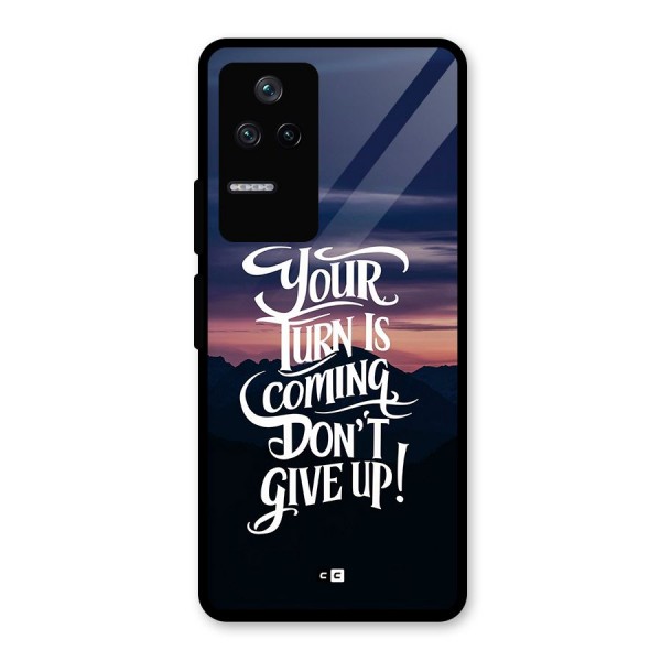 Your Turn Glass Back Case for Poco F4 5G