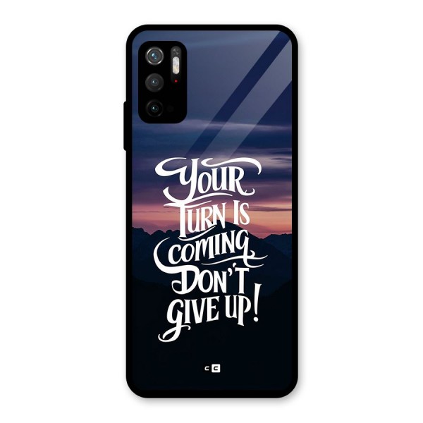 Your Turn Glass Back Case for Poco M3 Pro 5G