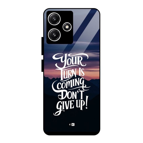 Your Turn Glass Back Case for Poco M6 Pro