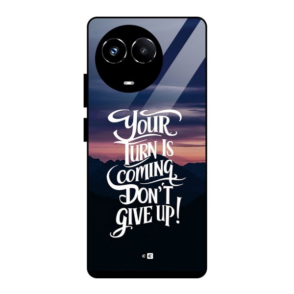 Your Turn Glass Back Case for Realme 11X