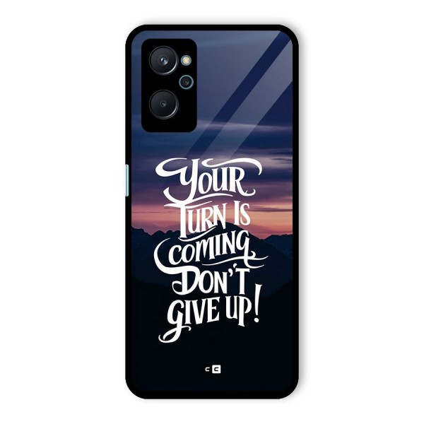 Your Turn Glass Back Case for Realme 9i