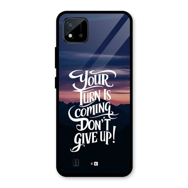 Your Turn Glass Back Case for Realme C11 2021