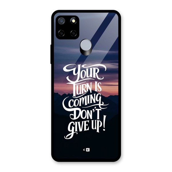 Your Turn Glass Back Case for Realme C15