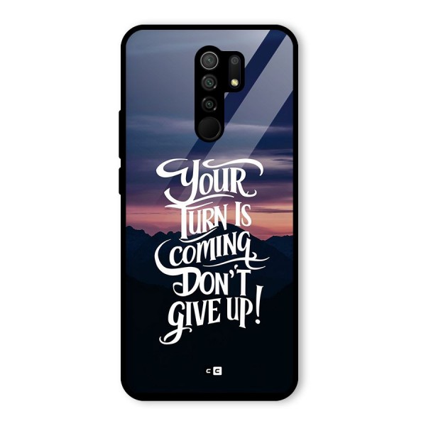 Your Turn Glass Back Case for Redmi 9 Prime