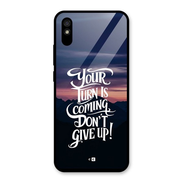 Your Turn Glass Back Case for Redmi 9i