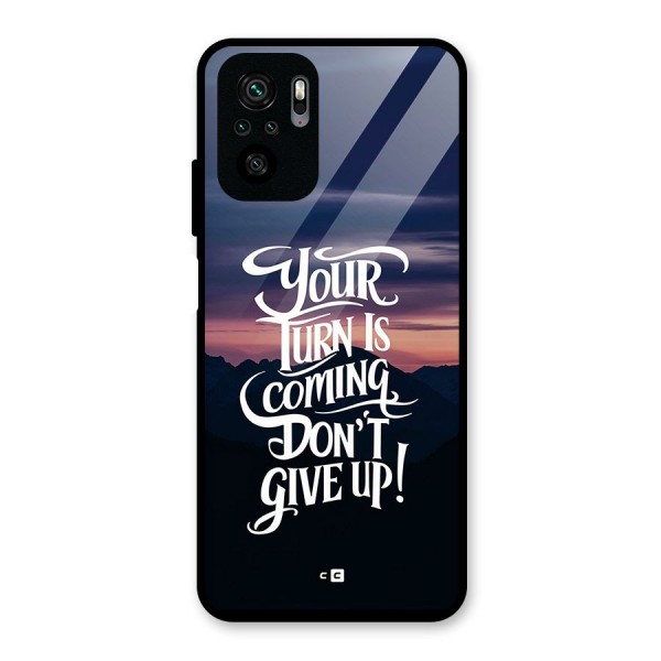 Your Turn Glass Back Case for Redmi Note 10