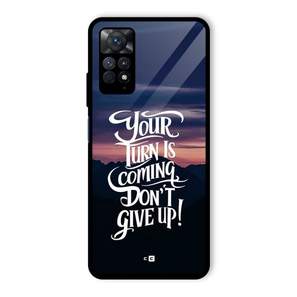 Your Turn Glass Back Case for Redmi Note 11 Pro