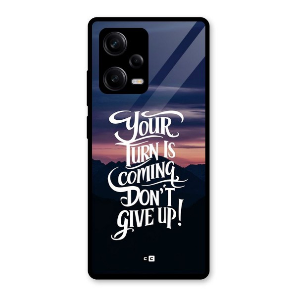 Your Turn Glass Back Case for Redmi Note 12 Pro