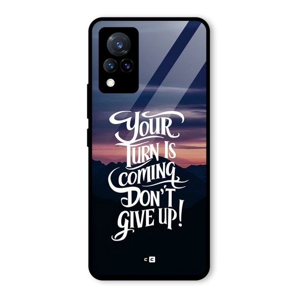 Your Turn Glass Back Case for Vivo V21 5G