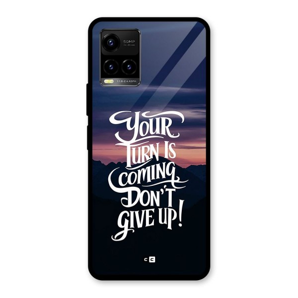 Your Turn Glass Back Case for Vivo Y21A