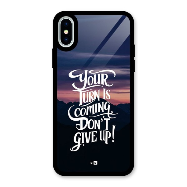 Your Turn Glass Back Case for iPhone X