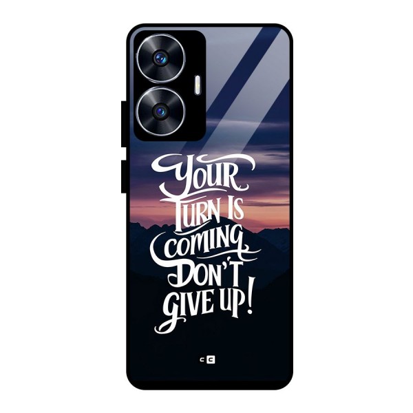 Your Turn Glass Back Case for realme C55