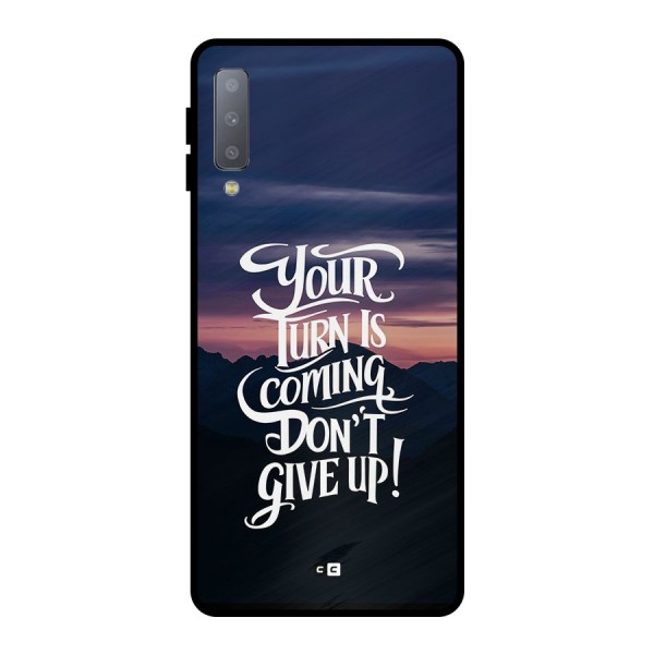 Your Turn Metal Back Case for Galaxy A7 (2018)