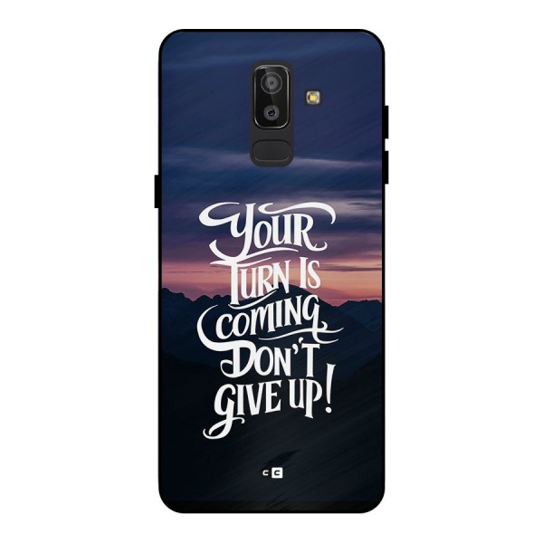 Your Turn Metal Back Case for Galaxy J8