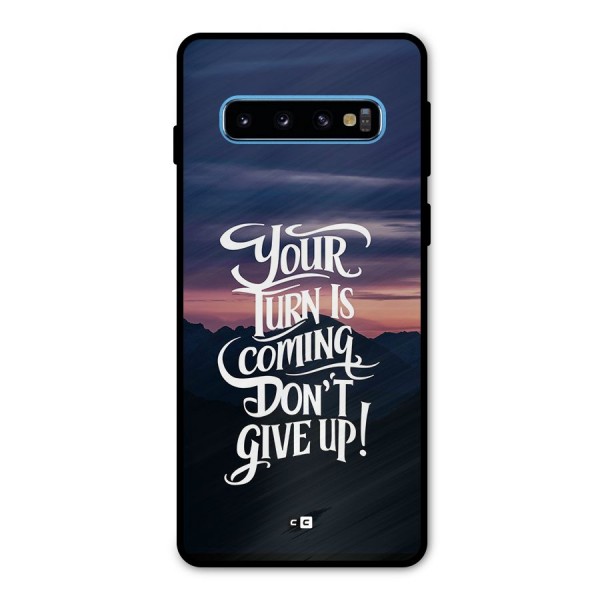 Your Turn Metal Back Case for Galaxy S10