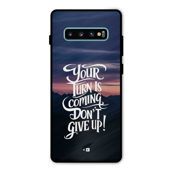 Your Turn Metal Back Case for Galaxy S10 Plus