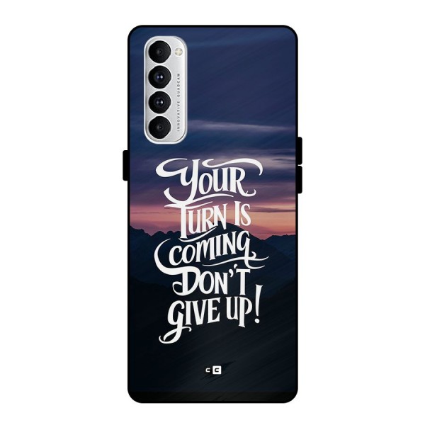 Your Turn Metal Back Case for Oppo Reno4 Pro