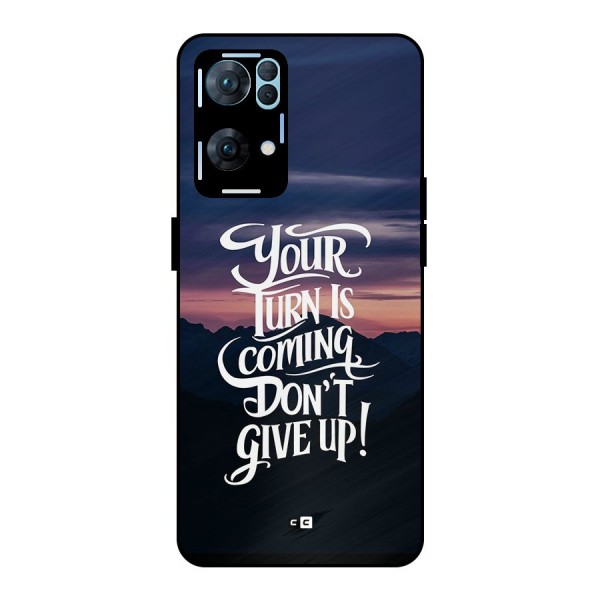 Your Turn Metal Back Case for Oppo Reno7 Pro 5G