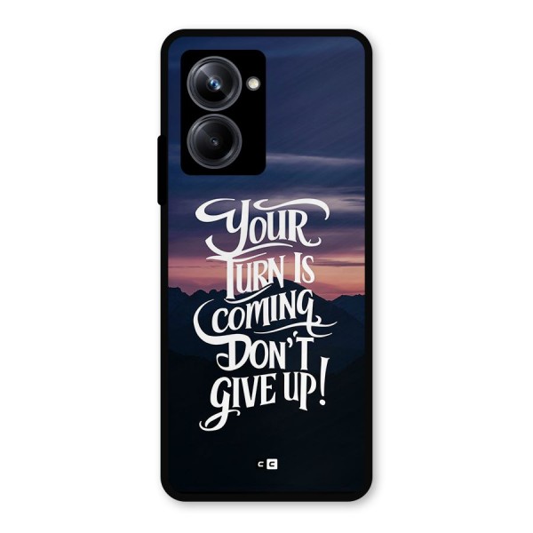 Your Turn Metal Back Case for Realme 10 Pro