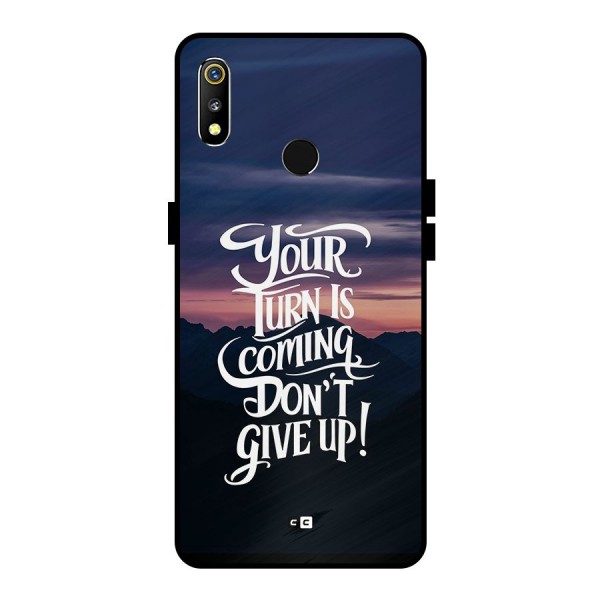 Your Turn Metal Back Case for Realme 3