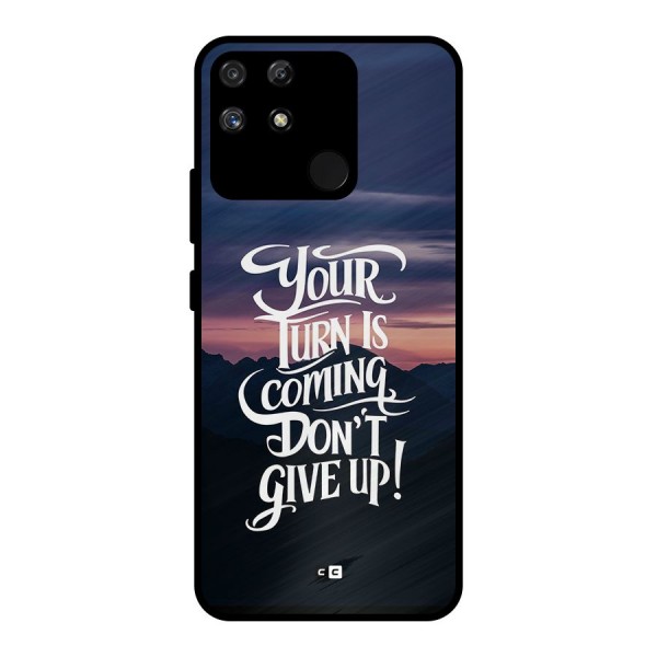 Your Turn Metal Back Case for Realme Narzo 50A