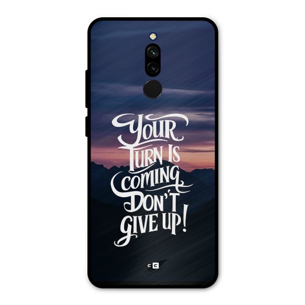 Your Turn Metal Back Case for Redmi 8