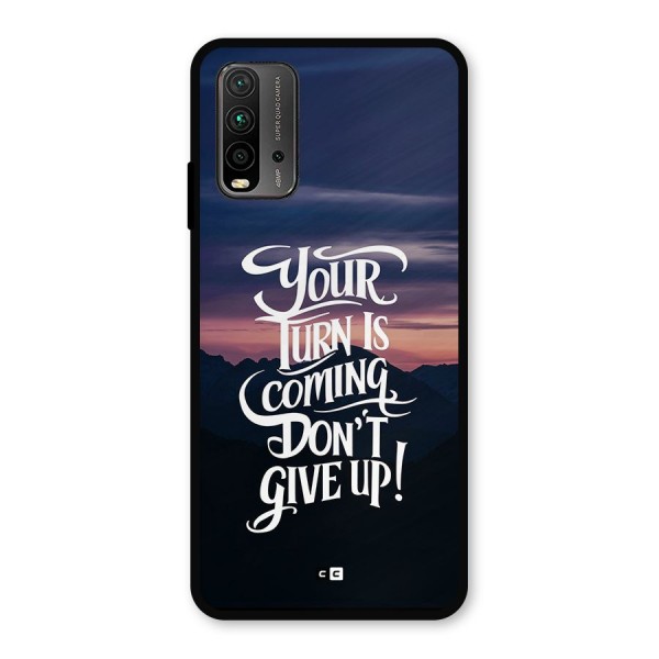 Your Turn Metal Back Case for Redmi 9 Power