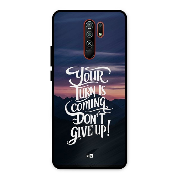 Your Turn Metal Back Case for Redmi 9 Prime