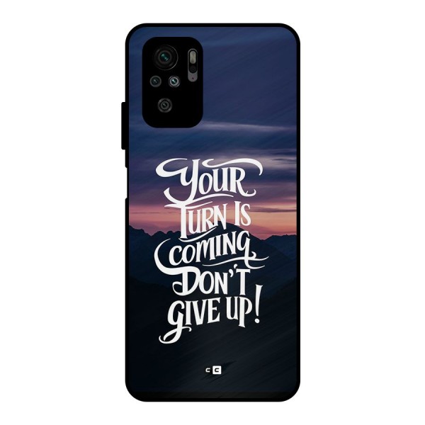 Your Turn Metal Back Case for Redmi Note 10