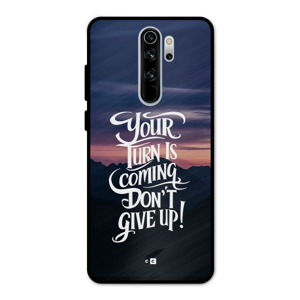 Your Turn Metal Back Case for Redmi Note 8 Pro