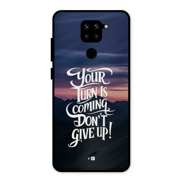 Your Turn Metal Back Case for Redmi Note 9