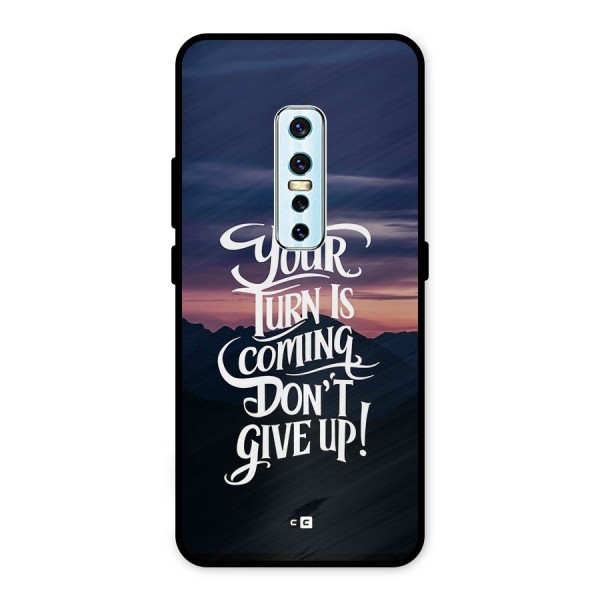 Your Turn Metal Back Case for Vivo V17 Pro