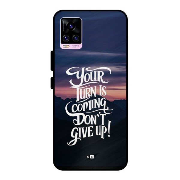 Your Turn Metal Back Case for Vivo V20 Pro