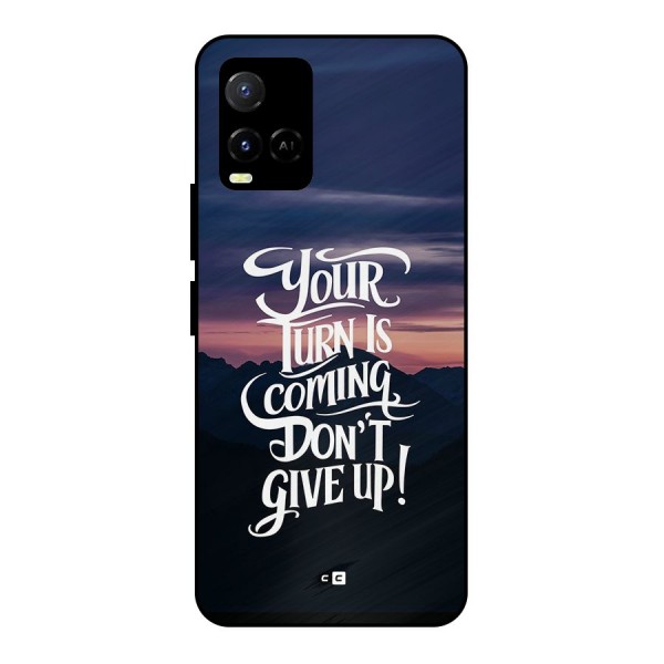 Your Turn Metal Back Case for Vivo Y21